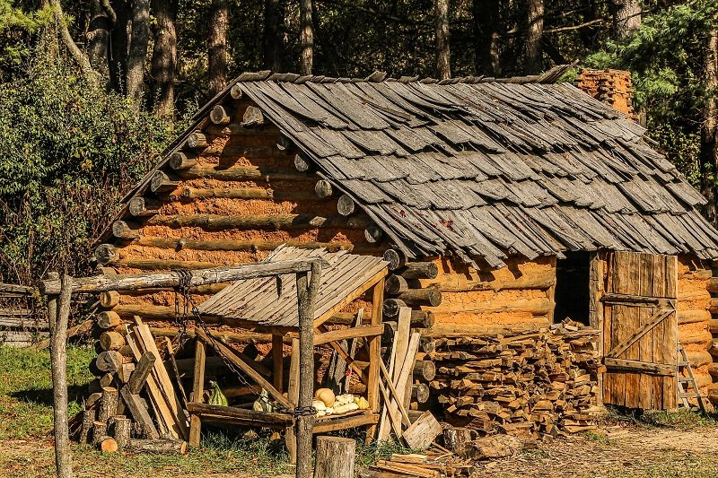 rustic home